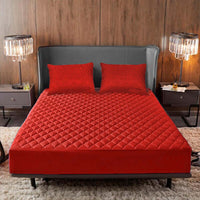 PROTECTOR DE COLCHÓN ANTIFLUIDOS PREMIUM + 2 FUNDAS DE ALMOHADAS